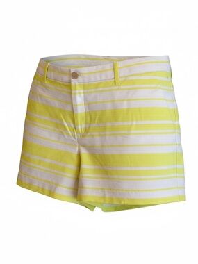 GAP Yellow and White Striped Women’s Shorts